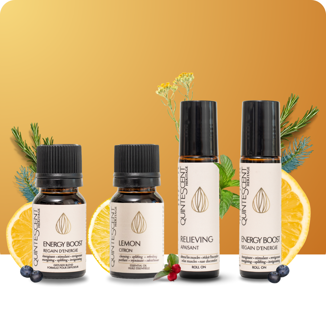 Ready, Set, Go! – Energy and Productivity Essential Oil Set
