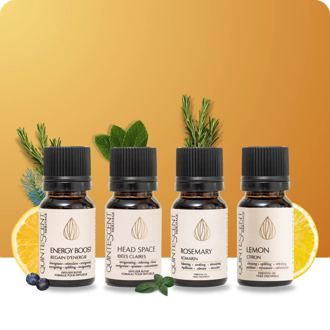 Concentration Maximale - Ensemble d'huiles essentielles