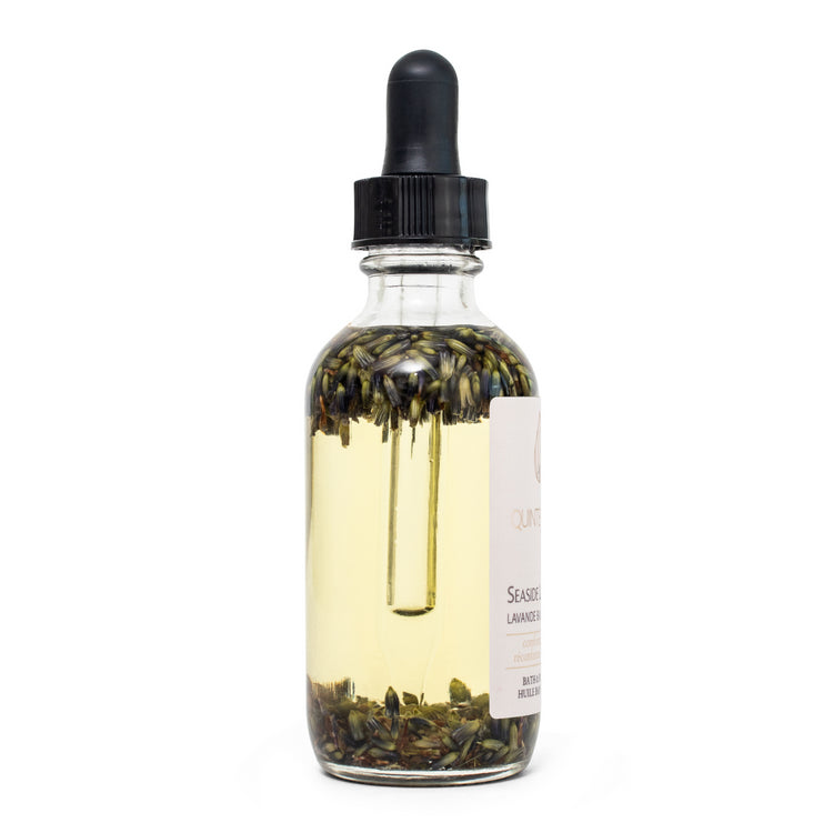 huile bain et corps lavande - zoom