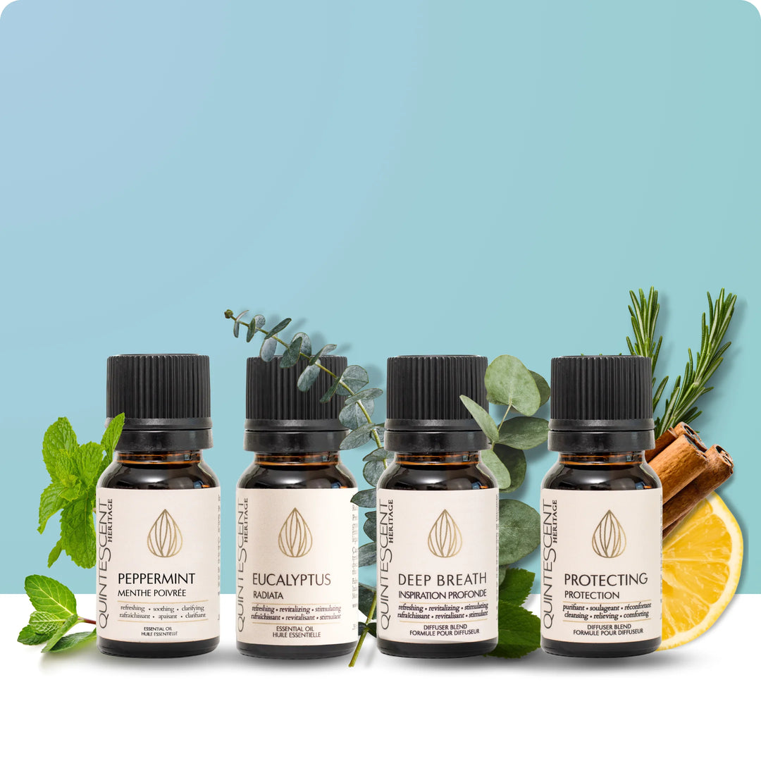 Profondément Pur - Ensemble d'huiles essentielles purifiants