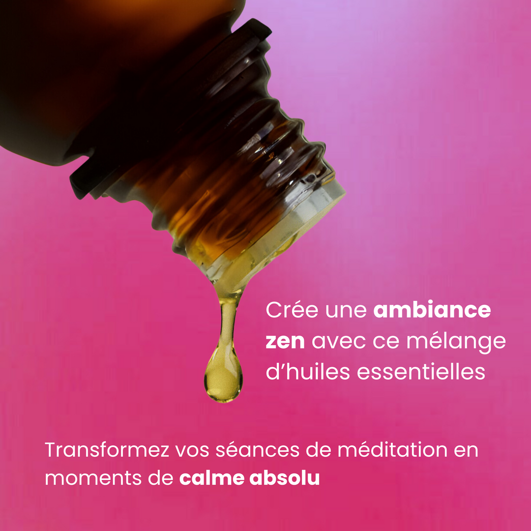 Om Bliss Méditation - Mélange d’huiles essentielles